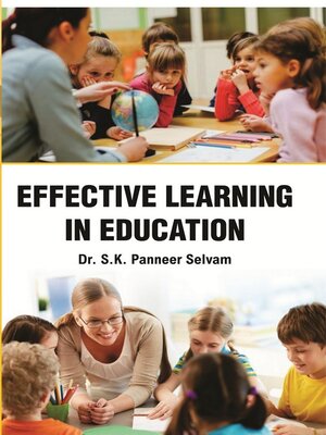 cover image of Effective Learning in Education